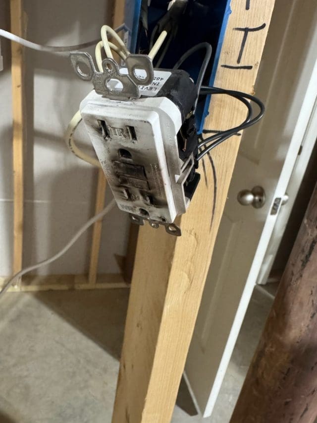 burned outlets