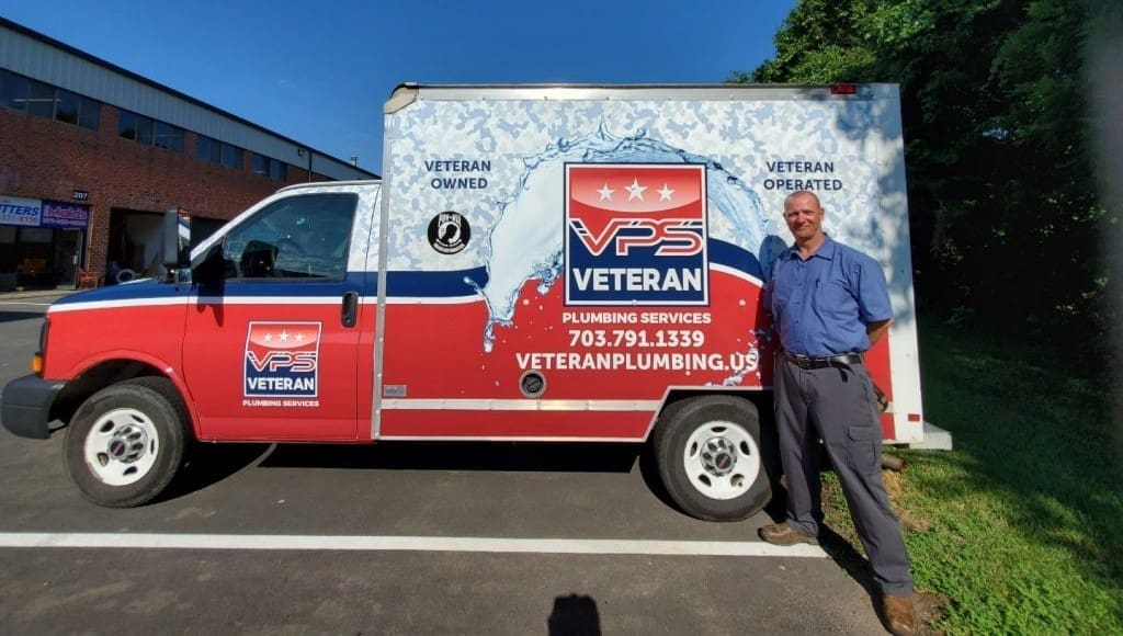 Dennis of Veteran Plumbing Services, a U.S. Navy Chief