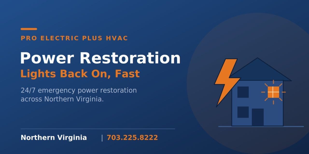 Power Restoration in Northern Virginia: Lights Back On Fast, and the Real Reason Why